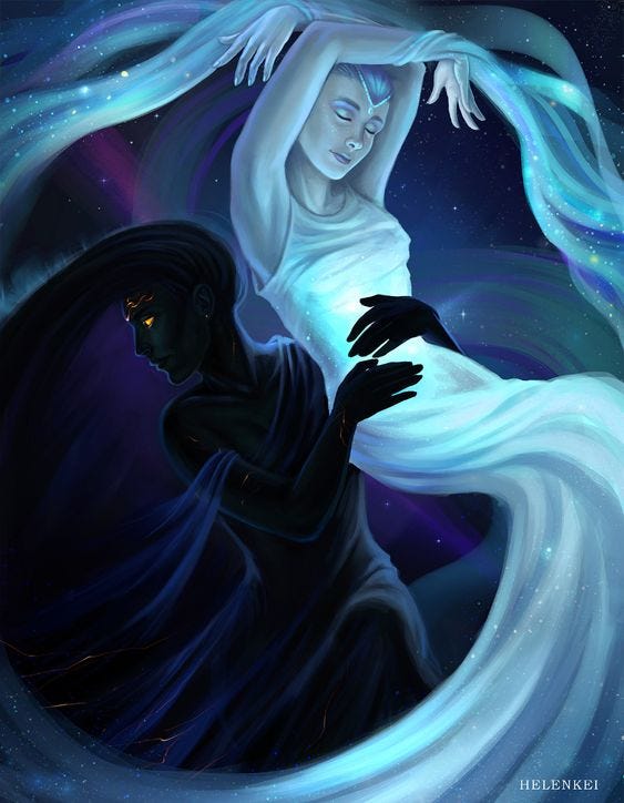 person reflecting on anxiety and shadow work