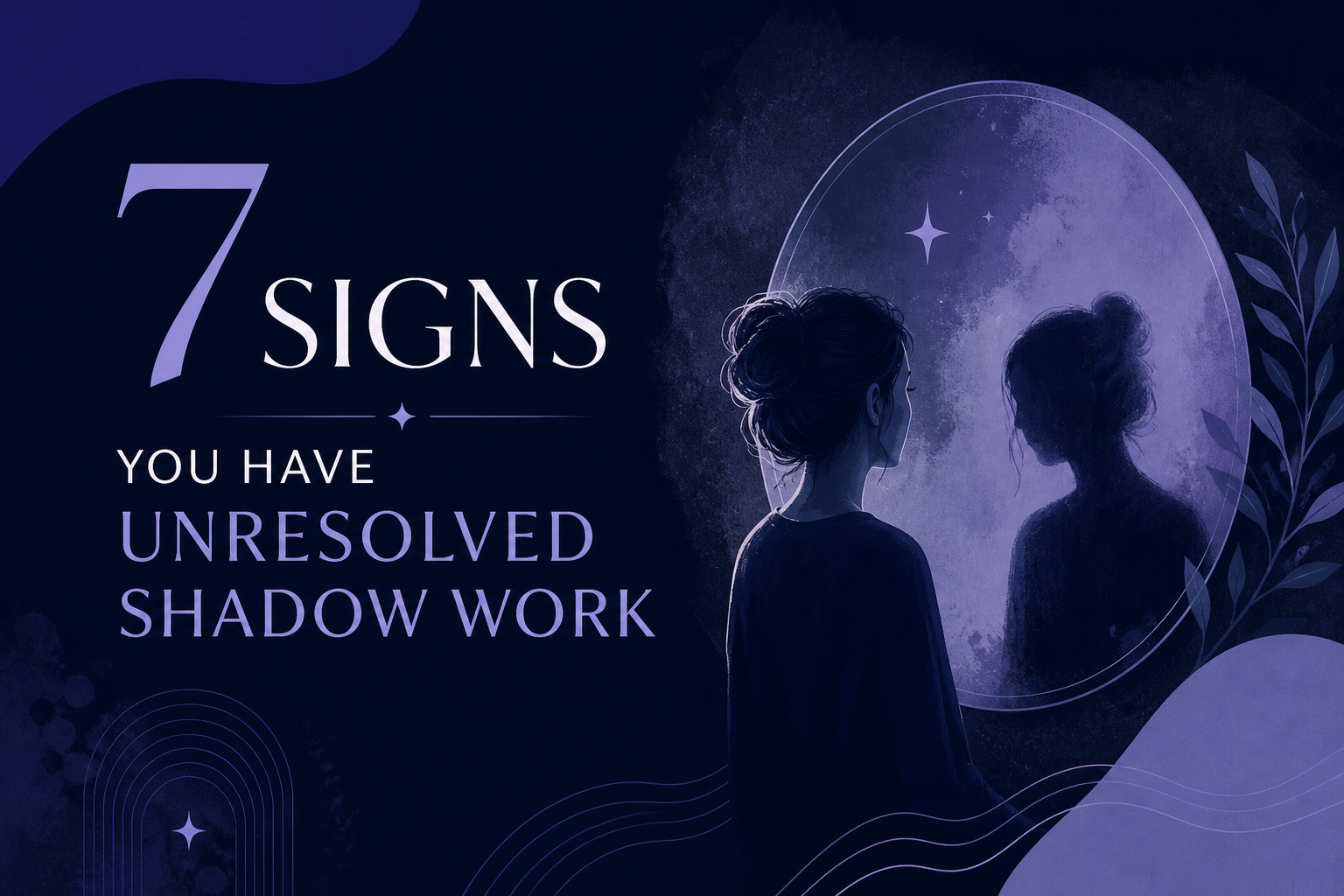 shadow work signs and emotional healing